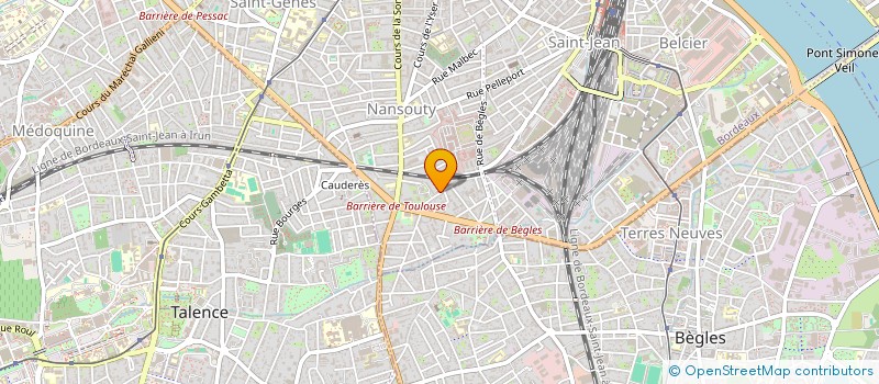 localisation de l'entreprise MADAME COLINE LEPELTIER  BORDEAUX