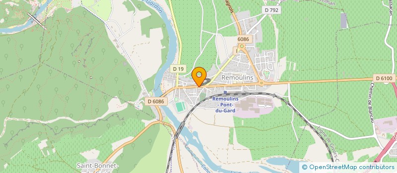 localisation de l'entreprise MADAME COLINE LEVEQUE  REMOULINS