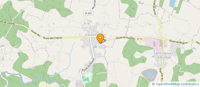 localisation de l'entreprise MADAME COLINE LEVIN  CASSEN