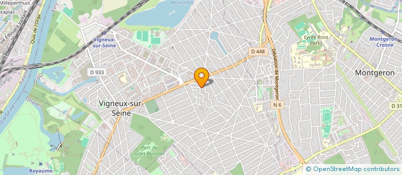 localisation de l'entreprise MADAME COLINE MANGAUD à VIGNEUX-SUR-SEINE