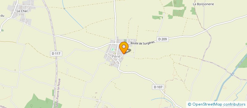 localisation de l'entreprise MADAME COLINE MARTIN  SAINT-PIERRE-LA-NOUE