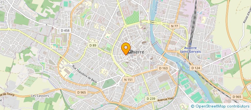 localisation de l'entreprise MADAME COLINE MAULAY à AUXERRE
