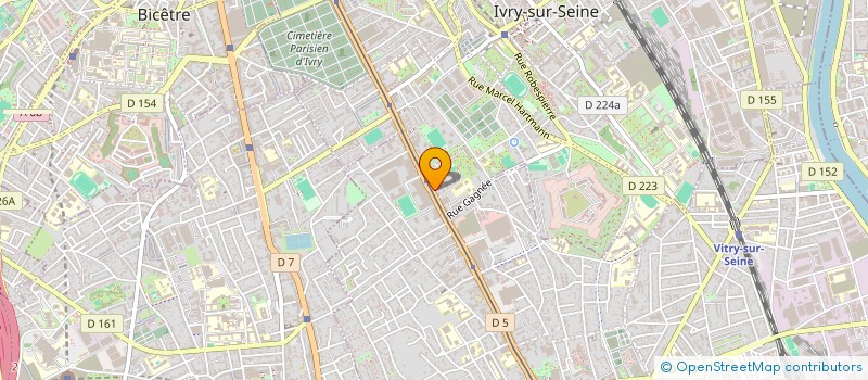 localisation de l'entreprise MADAME COLINE MOEGLING à IVRY-SUR-SEINE