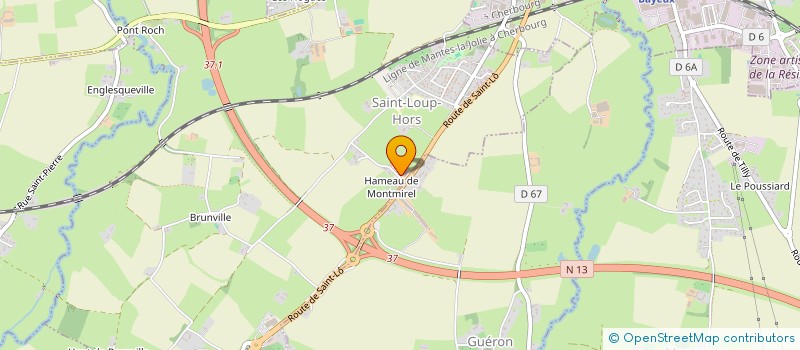 localisation de l'entreprise MADAME COLINE MOLETTE  SAINT-LOUP-HORS