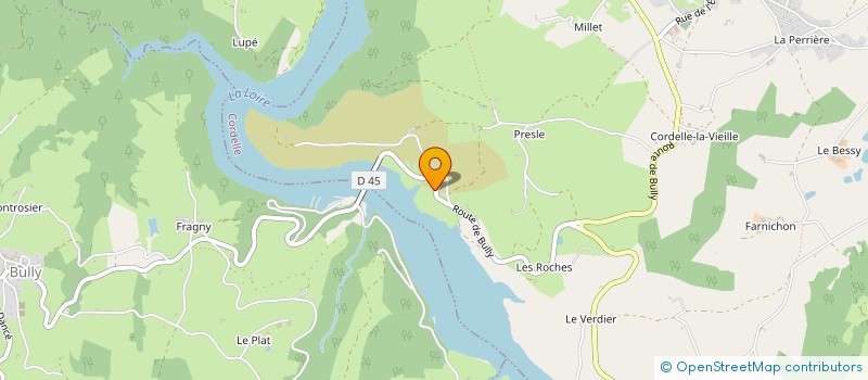 localisation de l'entreprise MADAME COLINE MOURTEROT  CORDELLE