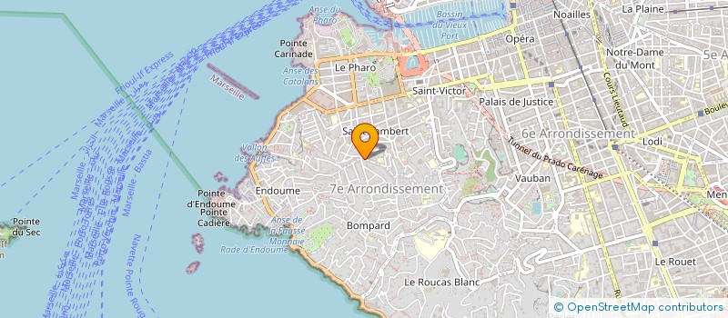 localisation de l'entreprise MADAME COLINE MUNIER à MARSEILLE