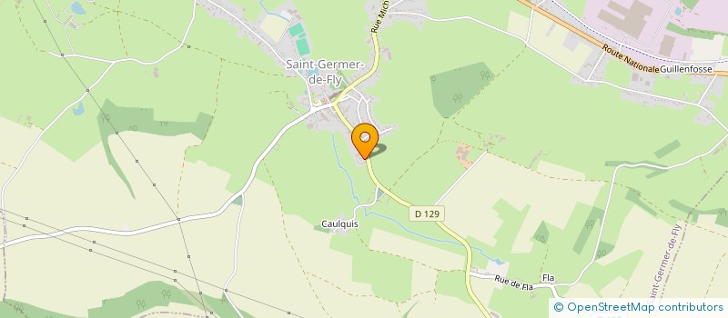 localisation de l'entreprise MADAME COLINE PARIS  SAINT-GERMER-DE-FLY