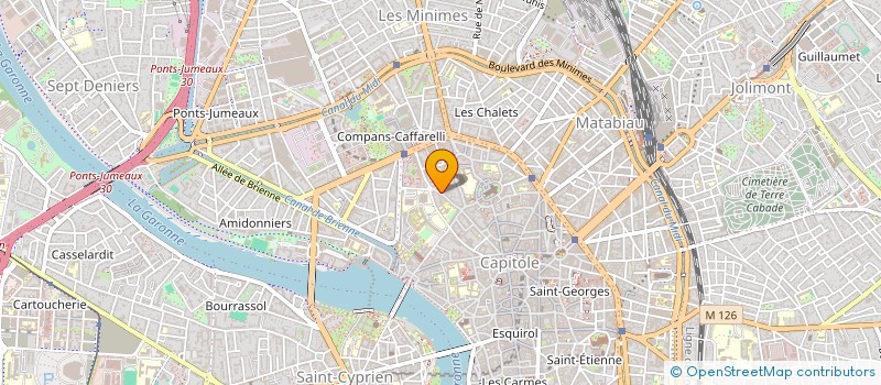 localisation de l'entreprise MADAME COLINE PEPIN  TOULOUSE