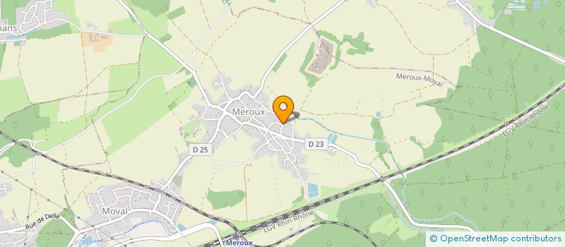 localisation de l'entreprise MADAME COLINE POURTIER  BELFORT