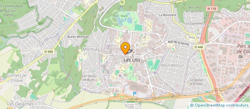 localisation de l'entreprise MADAME COLINE RAVITSKY à LES ULIS