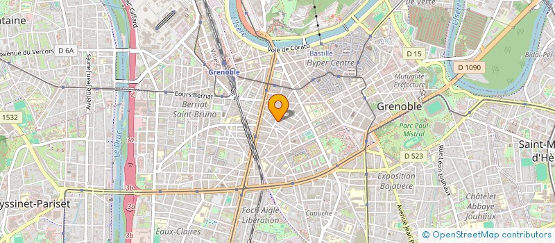 localisation de l'entreprise MADAME COLINE REY  GRENOBLE