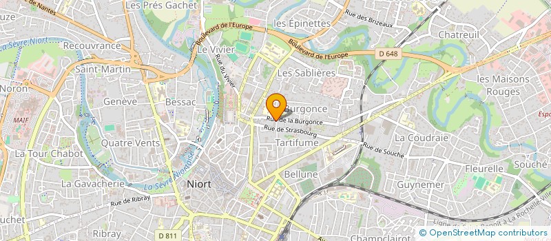localisation de l'entreprise MADAME COLINE RICHE  NIORT