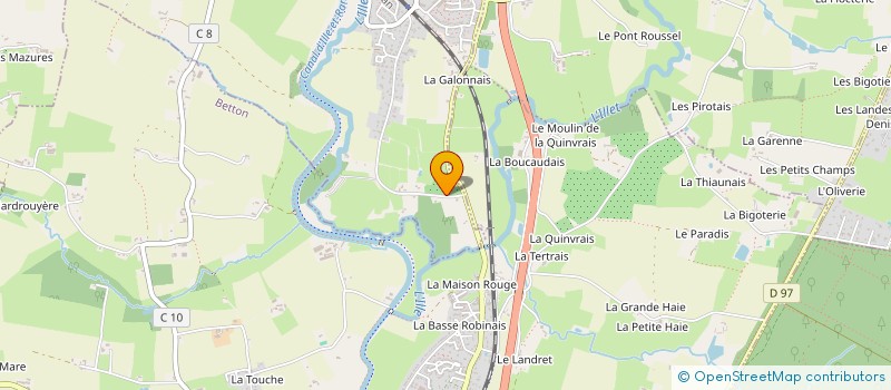 localisation de l'entreprise MADAME COLINE SAILLENFEST à CHEVAIGNE