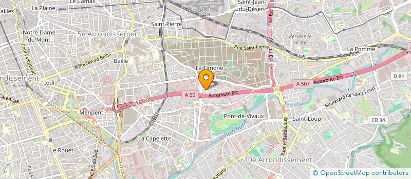 localisation de l'entreprise MADAME COLINE SAVOIU à MARSEILLE