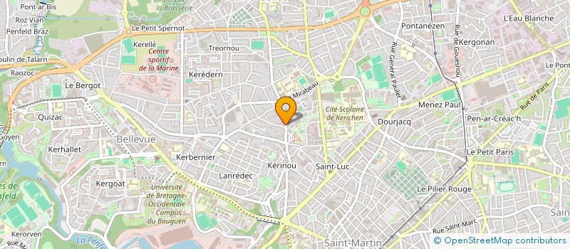 localisation de l'entreprise MADAME COLINE SIBERIL à BREST