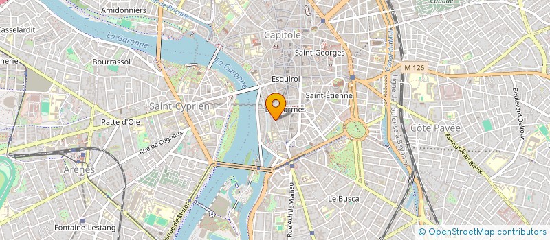 localisation de l'entreprise MADAME COLINE THEODULE  TOULOUSE