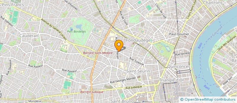 localisation de l'entreprise MADAME COLINE TRICAULT  BORDEAUX