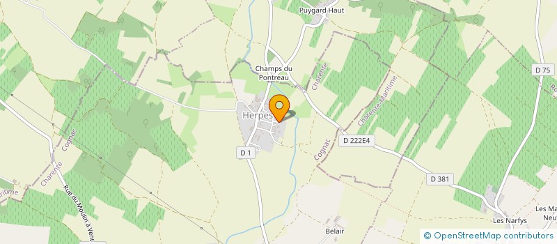 localisation de l'entreprise MADAME COLINE USCAIN  COURBILLAC