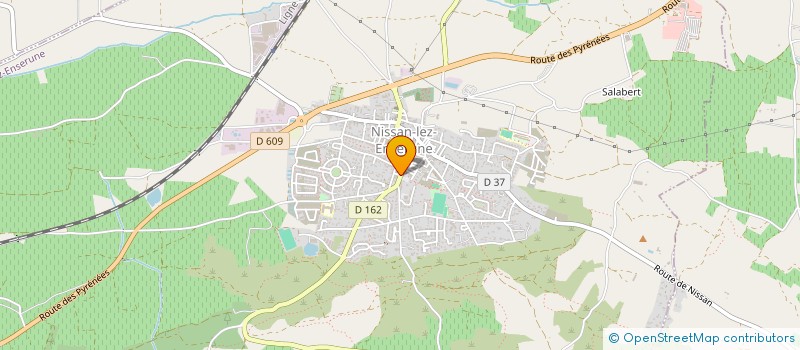 localisation de l'entreprise MADAME COLINE VAYSSIERE  NISSAN-LEZ-ENSERUNE