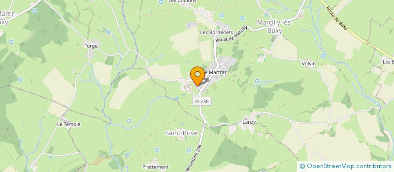 localisation de l'entreprise MADAME COLINE VERRIER  MARCILLY-LES-BUXY