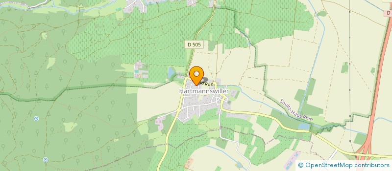 localisation de l'entreprise MADAME COLINE VIDAL  HARTMANNSWILLER