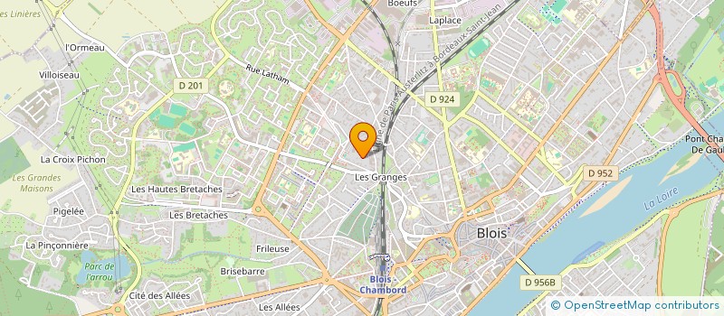 localisation de l'entreprise MADAME COLINE VUILLOT  BLOIS