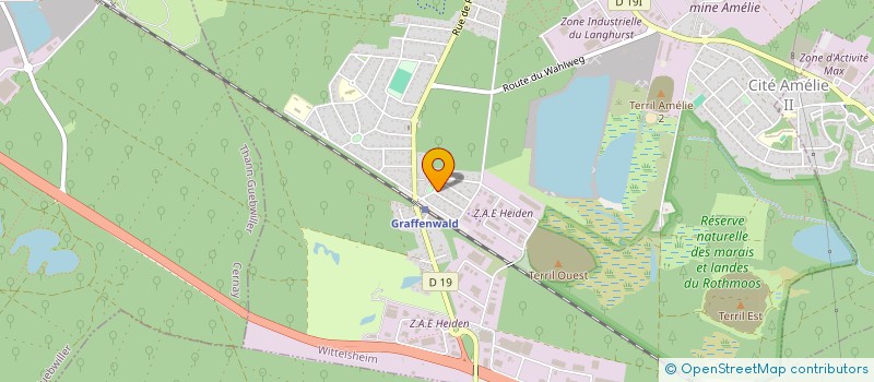 localisation de l'entreprise MADAME COLINE WEINZAEPFLEN à WITTELSHEIM