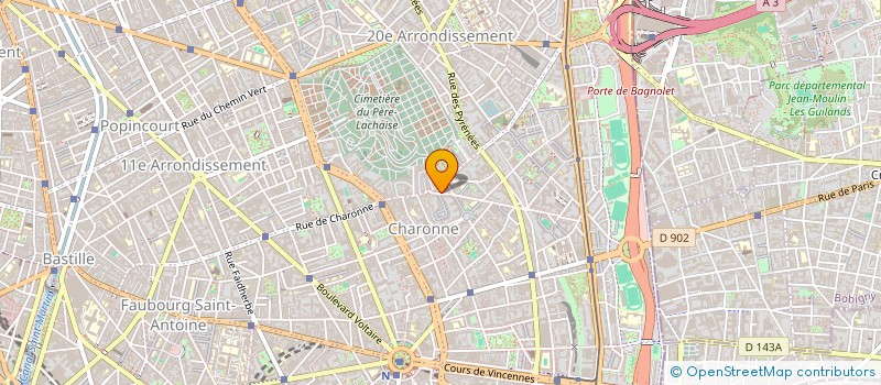 localisation de l'entreprise MADAME COLINE ZIANI  PARIS