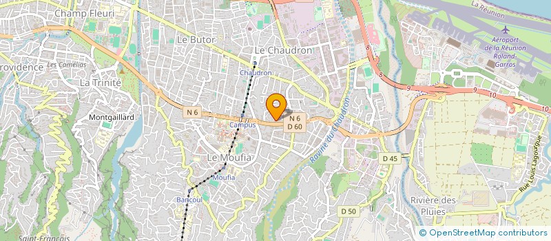 localisation de l'entreprise MADAME COLLEEN ADELARD à SAINT-DENIS