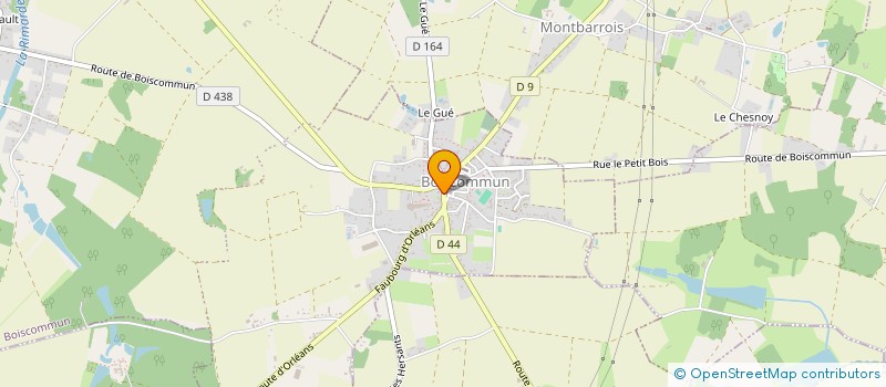 localisation de l'entreprise MADAME COLLEEN AUGER  BOISCOMMUN