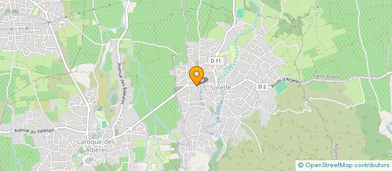 localisation de l'entreprise MADAME COLLEEN DAVIS  SOREDE