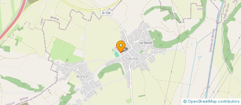 localisation de l'entreprise MADAME COLLEEN DERUMIER  SATOLAS-ET-BONCE