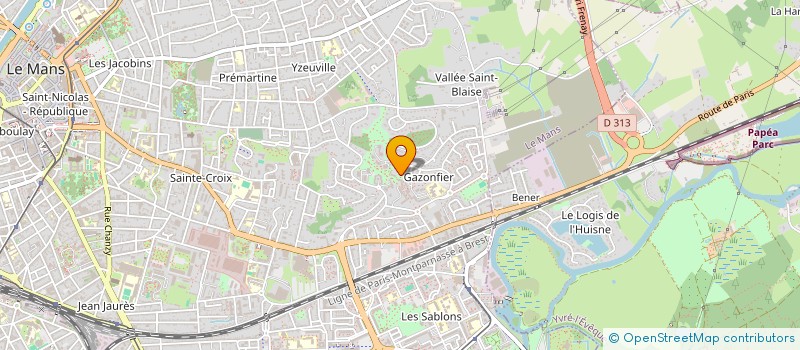 localisation de l'entreprise MADAME COLLEEN PEREIRA  LE MANS