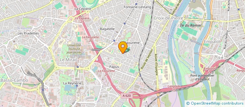 localisation de l'entreprise MADAME COLLINE BARBIER à TOULOUSE