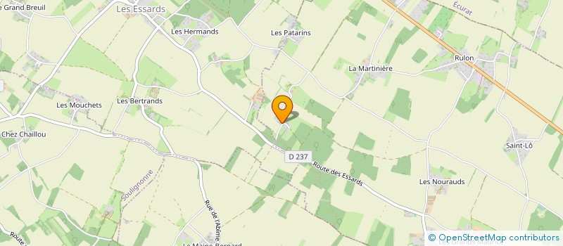 localisation de l'entreprise MADAME COLLINE CHATELLIER  SAINT-GEORGES-DES-COTEAUX