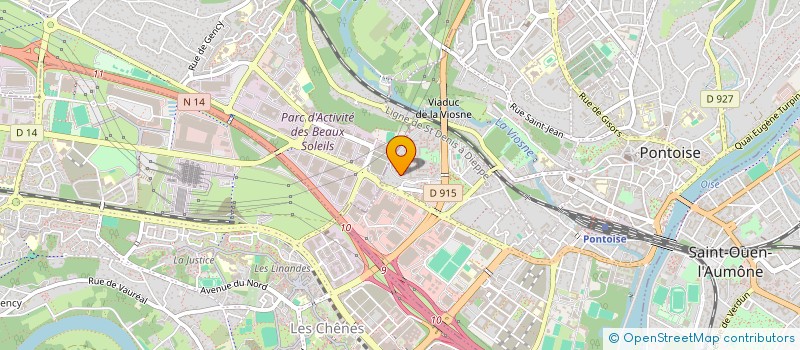 localisation de l'entreprise MADAME COLO COULIBALY  PONTOISE