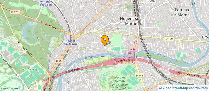 localisation de l'entreprise MADAME COLOMBA AUGEREAU  NOGENT-SUR-MARNE