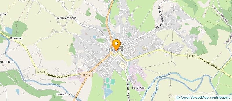 localisation de l'entreprise MADAME COLOMBA EVA ANN PEPIN FONTAINE DE BONNERIVE  ALBI