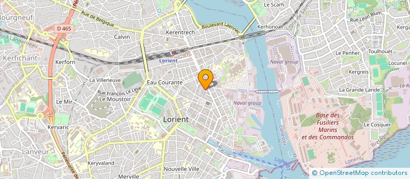 localisation de l'entreprise MADAME COLOMBE JULIA  LORIENT