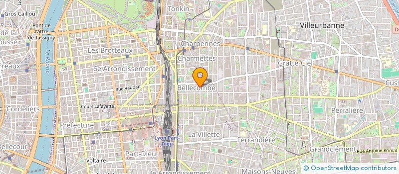 localisation de l'entreprise MADAME COLOMBE LE RUDULIER  LYON