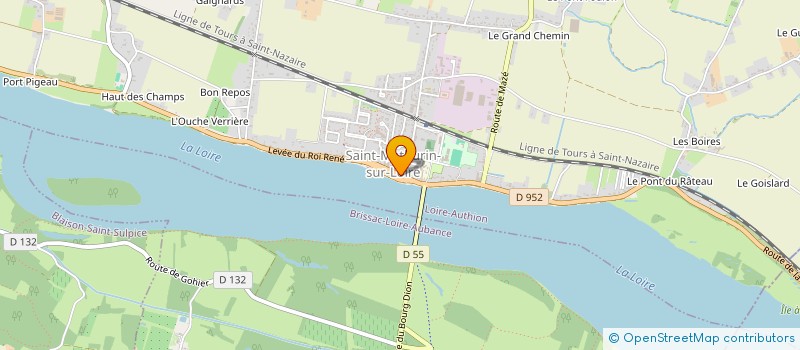 localisation de l'entreprise MADAME COLOMBE LECAT  LOIRE-AUTHION