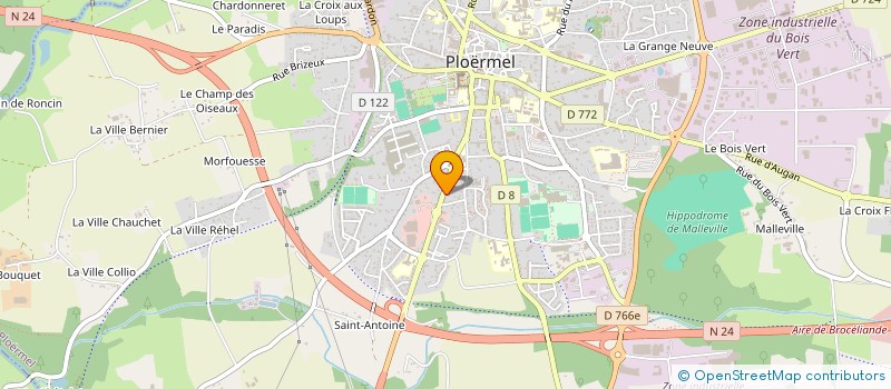 localisation de l'entreprise MADAME COLOMBE LESTRAT à PLOERMEL