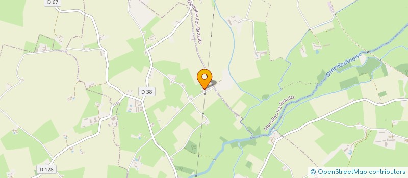 localisation de l'entreprise MADAME COLOMBES DUBUISSON  MEZIERES SUR PONTHOUIN