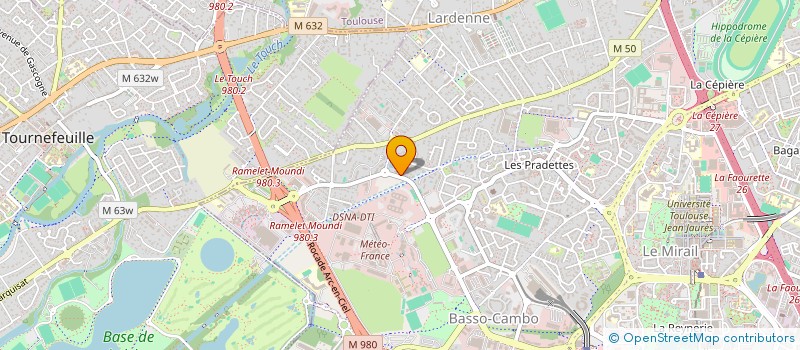 localisation de l'entreprise MADAME COLOMBINE ALIDIERE  TOULOUSE