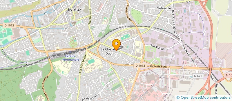 localisation de l'entreprise MADAME COLUMBA VICENT à EVREUX
