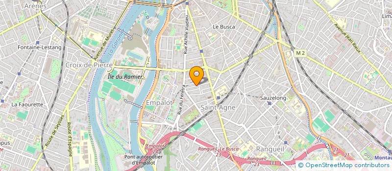 localisation de l'entreprise MADAME COLYNE LECOURT  TOULOUSE