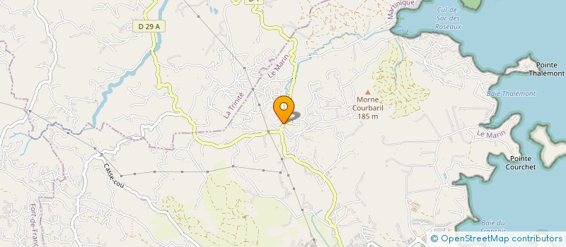 localisation de l'entreprise MADAME COME MONTLOUIS-GABRIEL  LE FRANCOIS