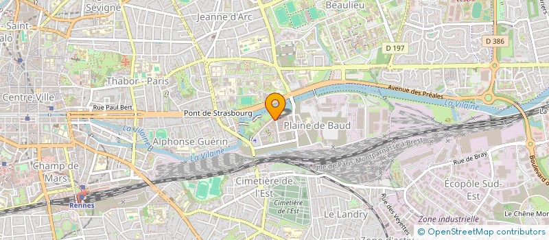 localisation de l'entreprise MADAME COME PICOU  RENNES