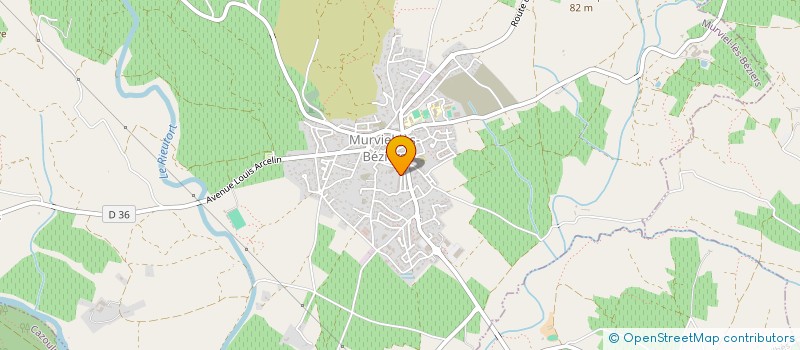 localisation de l'entreprise MADAME CONCEPTION IBANEZ  MURVIEL-LES-BEZIERS