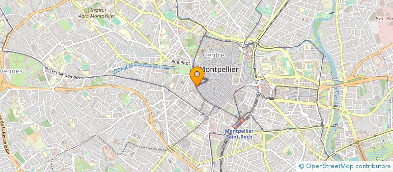localisation de l'entreprise MADAME CONCEPTION LUIS à MONTPELLIER
